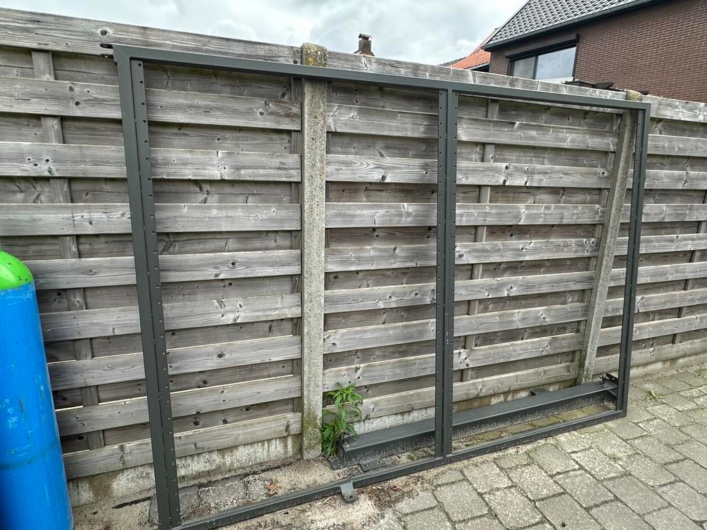 Gebruikte poort, Ophalen, Gebruikt, 150 tot 200 cm, IJzer
