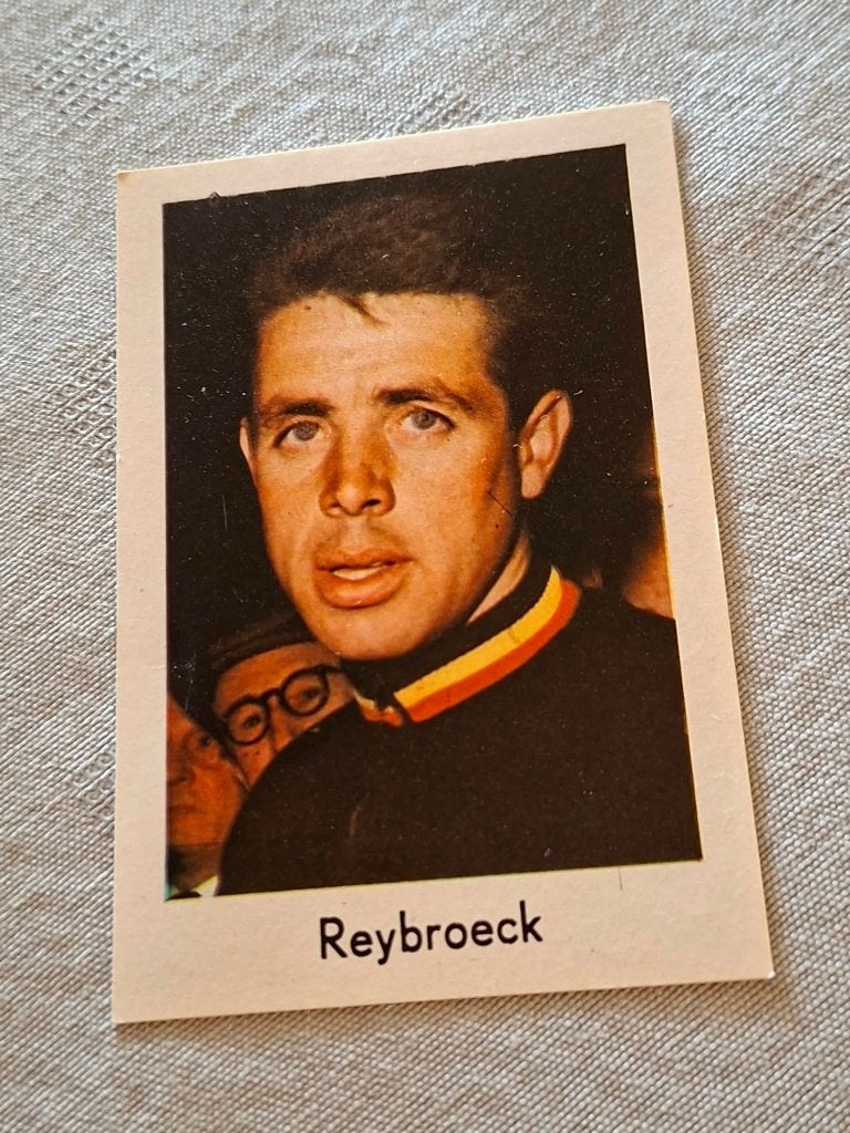 Prentje/Chromo : Guido Reybrouck / Belgisch kampioen, Verzamelen, Ophalen of Verzenden, Zo goed als nieuw, Poster, Plaatje of Sticker