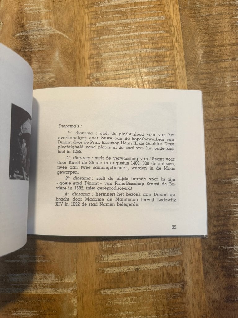 De Citadel van Dinant *vintage toeristische gids*, Boeken, Reisgidsen, Ophalen of Verzenden, Reisgids of -boek, Benelux, Gelezen
