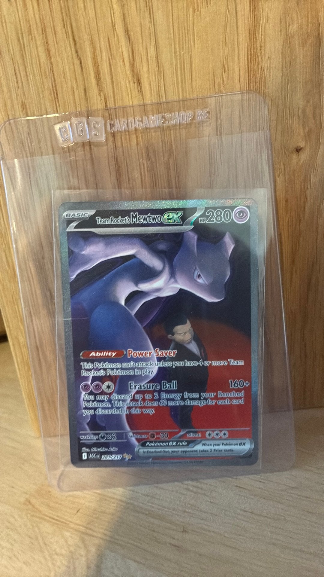 Mewtwo ex, Ophalen of Verzenden, Zo goed als nieuw