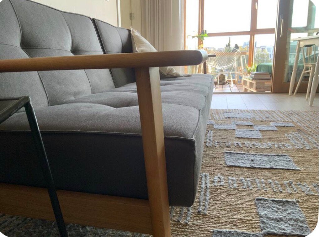 slaapbank Heidi Scandinavisch design., Huis en Inrichting, Zetels | Zetels, Ophalen, Gebruikt, Deens desing, 150 tot 200 cm