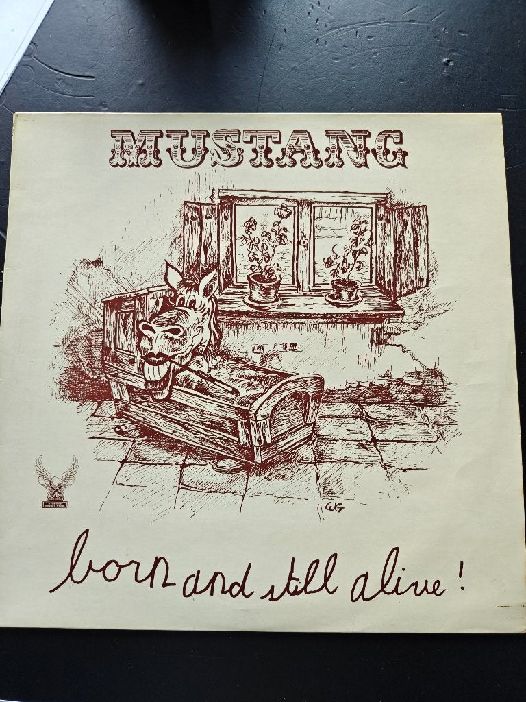 LP Mustang Born and still alive, Ophalen, LP, Rock, Zo goed als nieuw