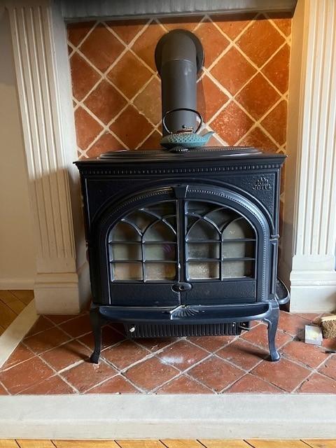 houtkachel jotul, Enlèvement, Utilisé, Bois, Poêle à bois