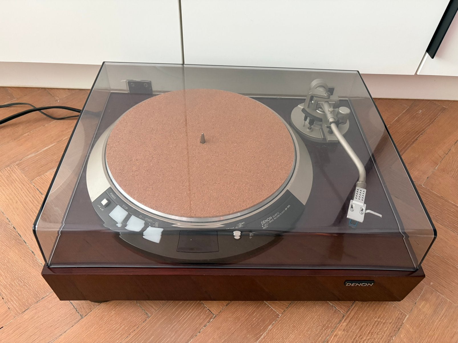 Denon DP-60L - automatische lift start/stop - Ortofon, TV, Hi-fi & Vidéo, Tourne-disques, Enlèvement ou Envoi