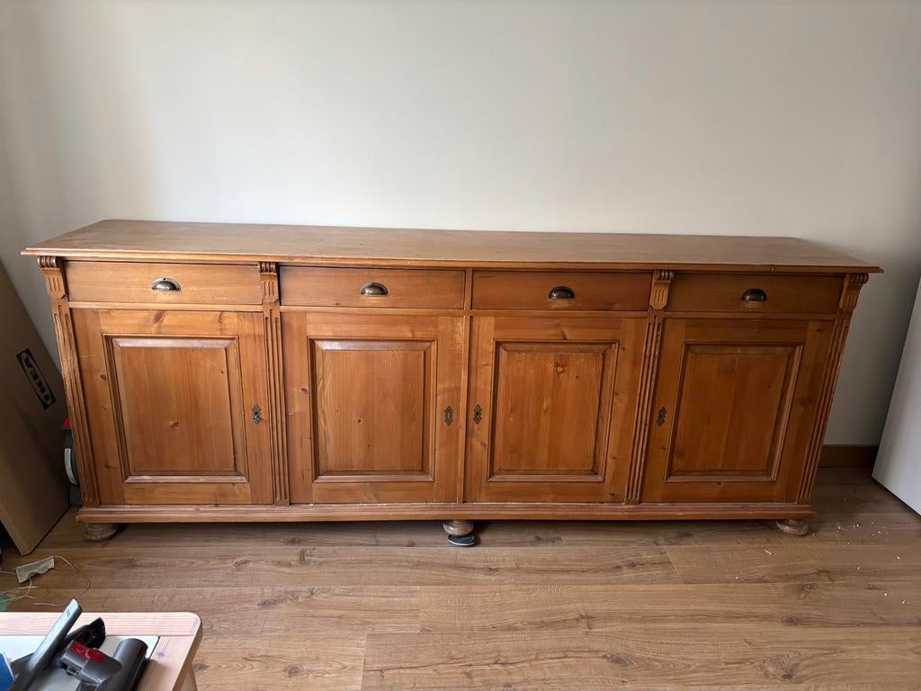 Volhouten kast, Ophalen, Gebruikt, Met deur(en), Landelijk
