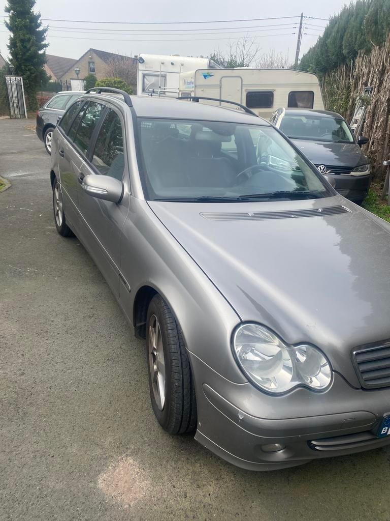 Mercedes 220 cdi, Autos, Cuir, Argent ou Gris, Achat, Série 200