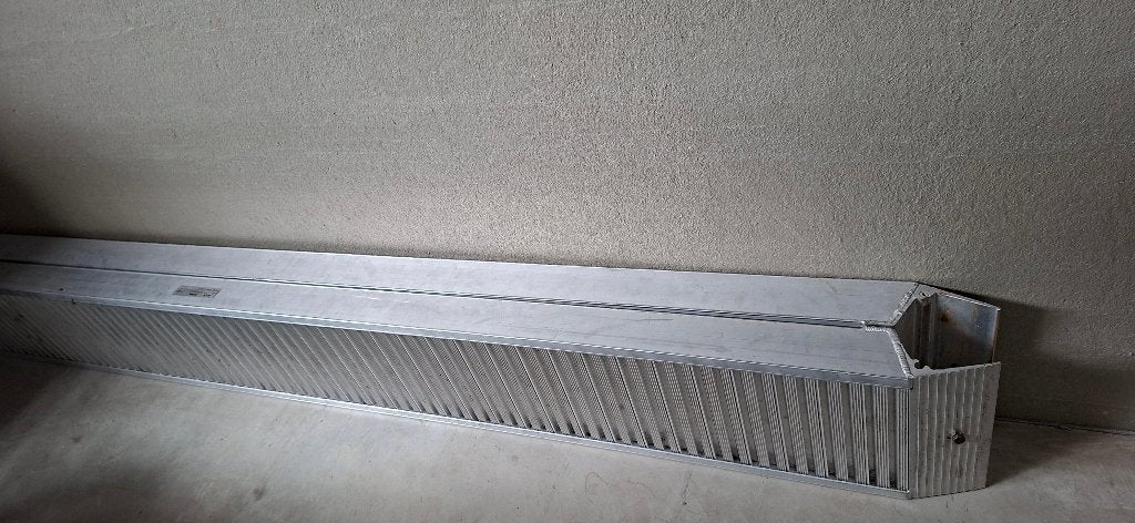 oprijplaten aluminium 3m20, Ophalen, Zo goed als nieuw