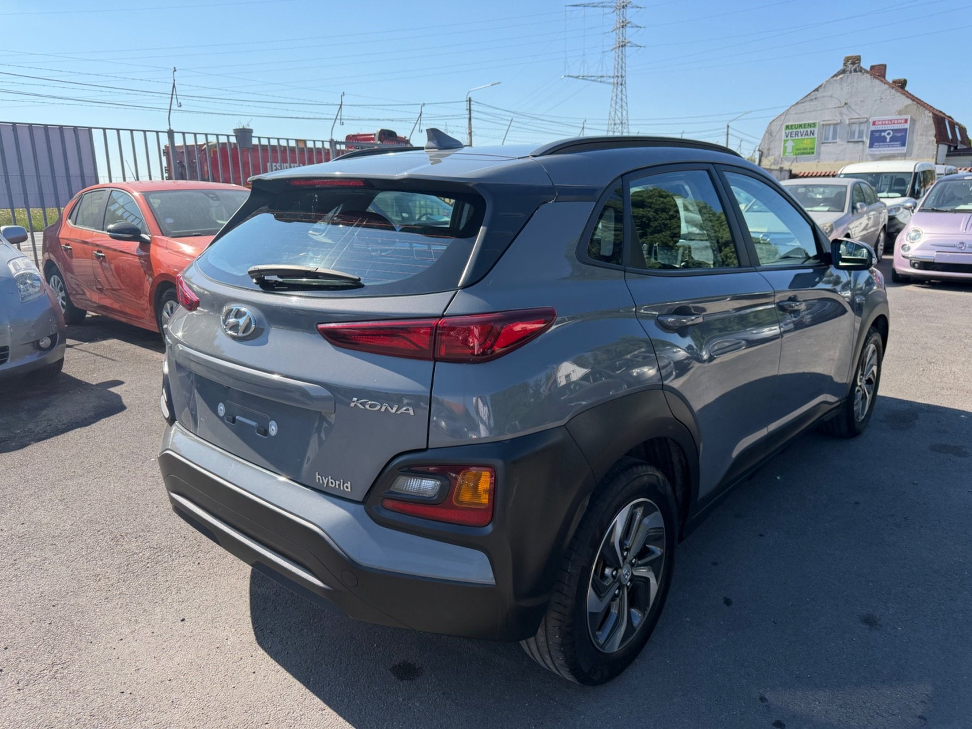 Hyundai Kona, Argent ou Gris, Euro 6, Entreprise, Boîte manuelle