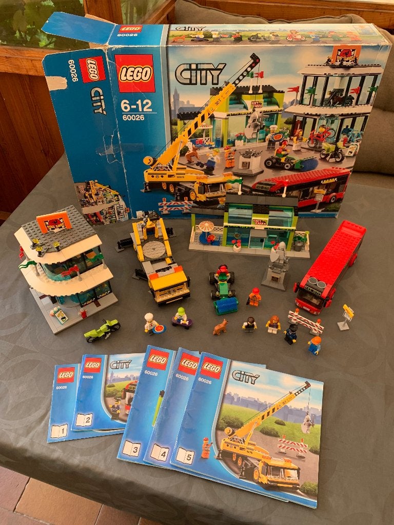 Lego 60026 Town Square, Kinderen en Baby's, Speelgoed | Duplo en Lego, Ophalen, Lego, Compleet, Complete set