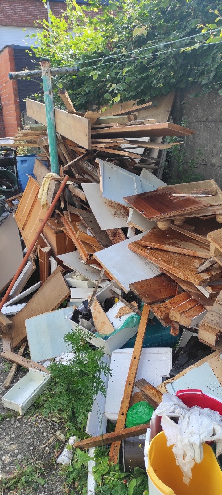 Gratis brandhout uit te kiezen ., Tuin en Terras, Brandhout, Ophalen