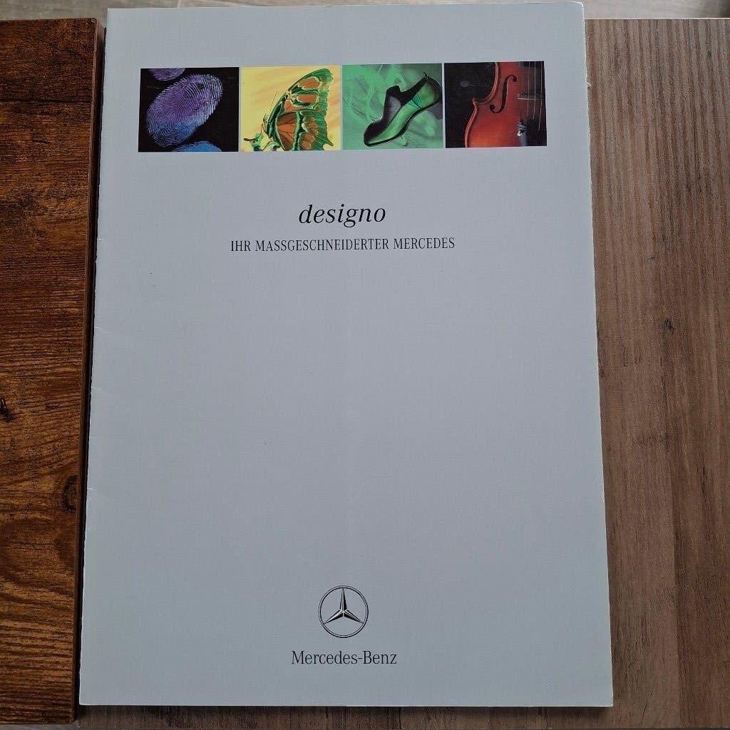 Designo - Ihr Massgeschneiderter Mercedes   02/98, Ophalen of Verzenden, Nieuw, Mercedes