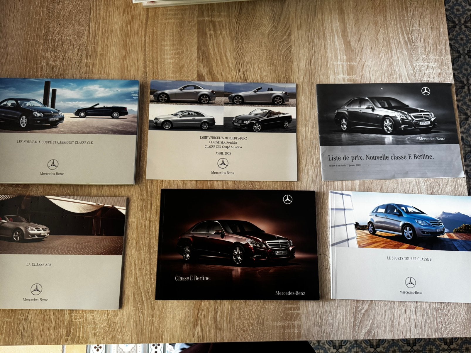 Mercedes-Benz tijdschriften in het Frans, Ophalen, Zo goed als nieuw, Mercedes