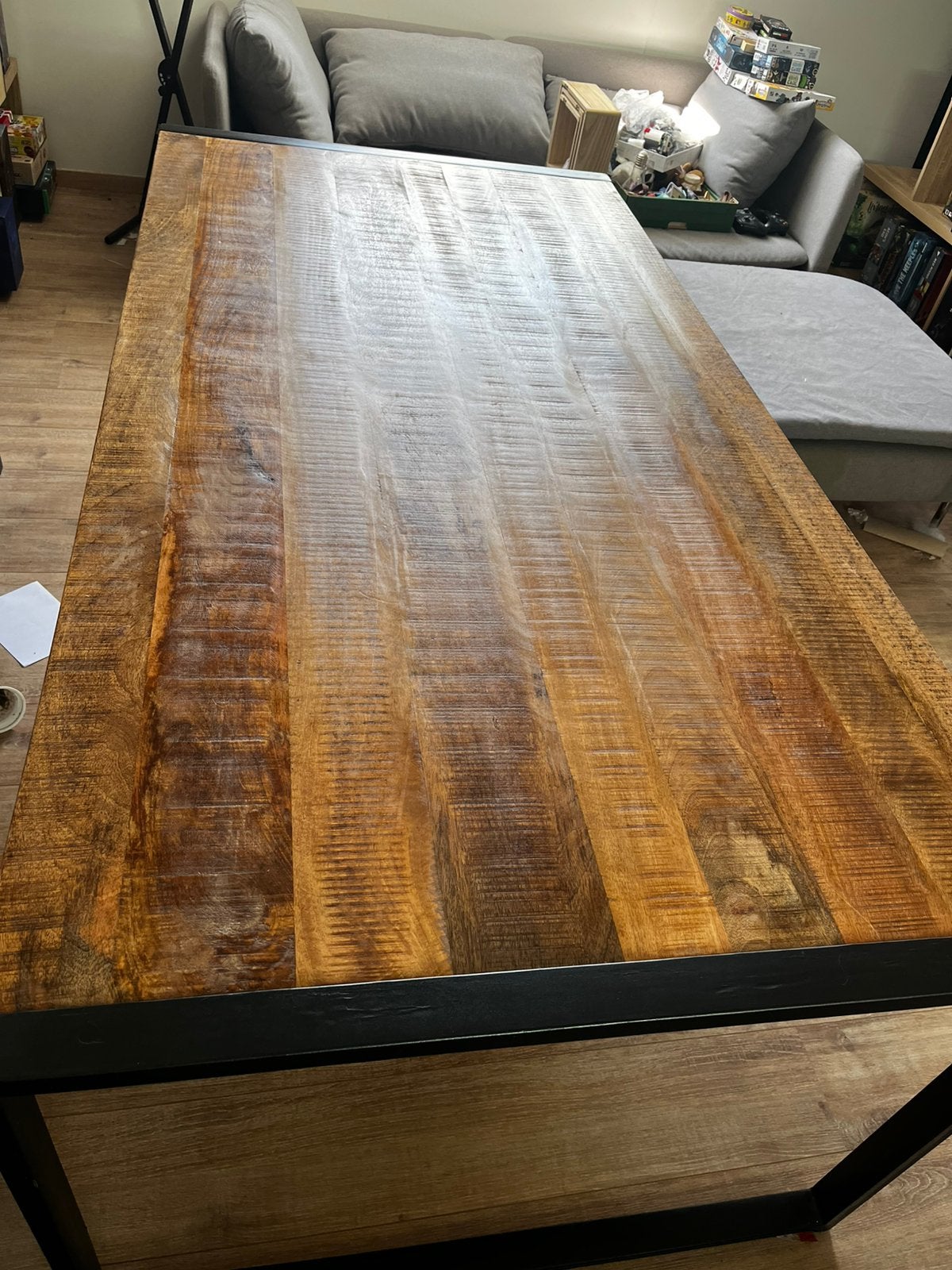 Table en bois, Huis en Inrichting, Ophalen, Gebruikt, 50 tot 100 cm, Vijf personen of meer