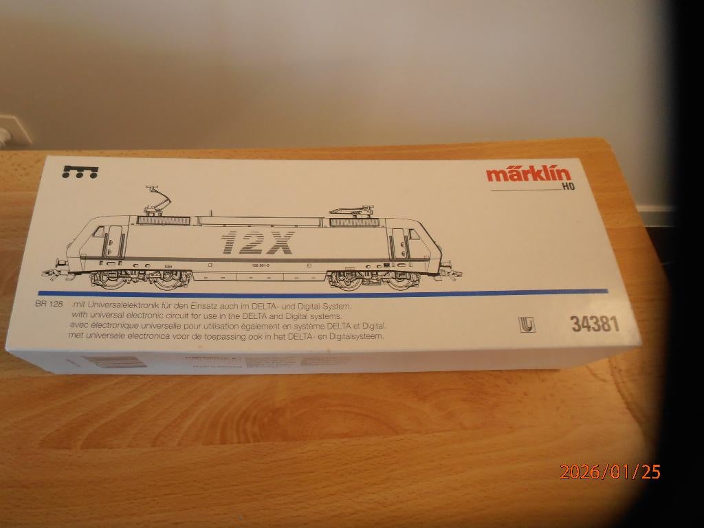 Marklin H0 - 34381, Enlèvement, Utilisé, Locomotive, Märklin