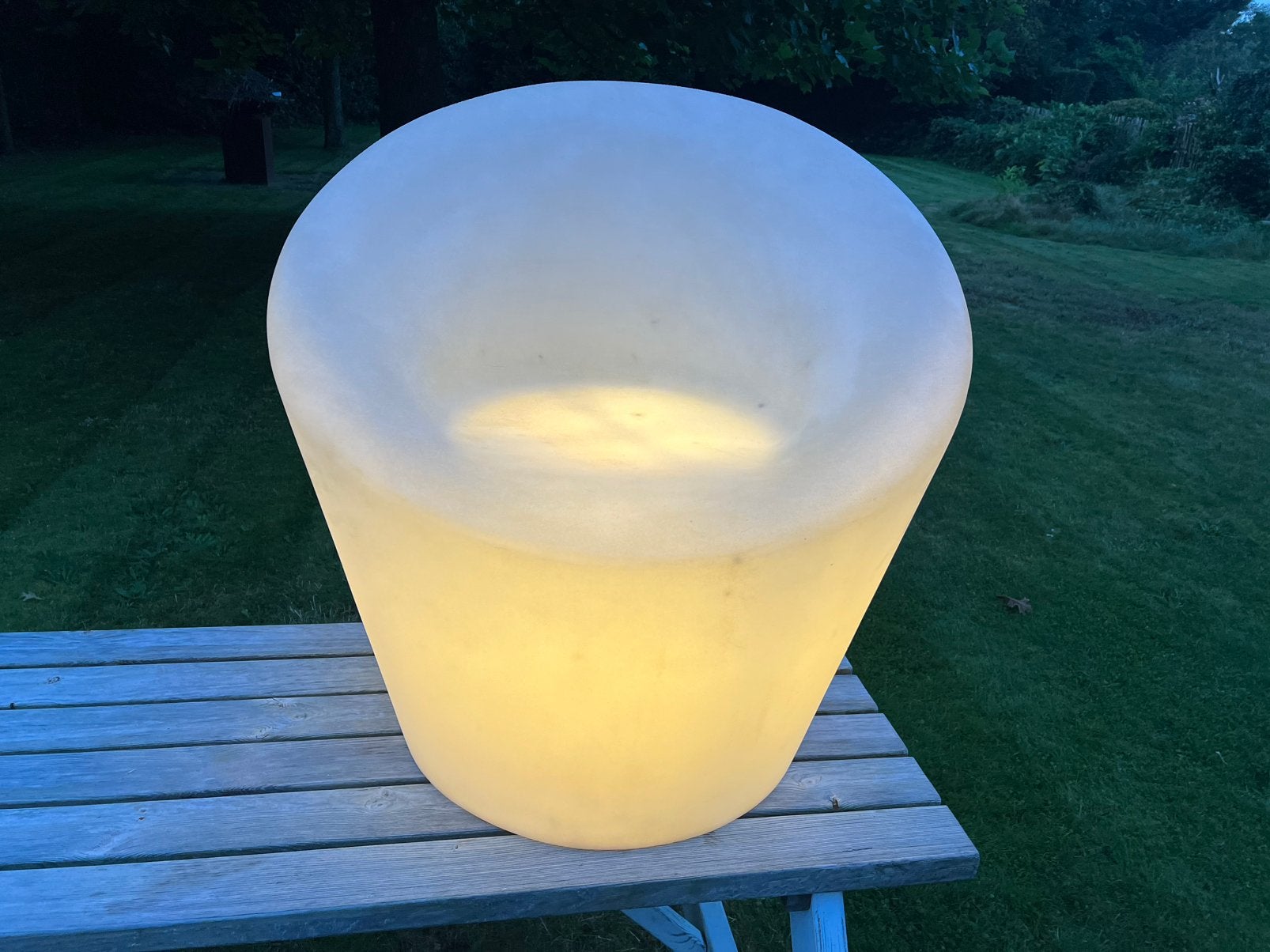 Buitenfauteuil Happy, Tuin en Terras, Ophalen, Gebruikt