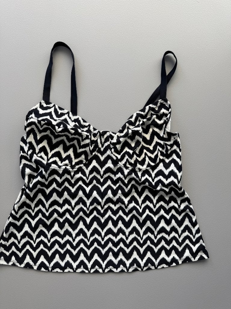 zwart wit beugel tankinitop maat 44 cup C, merk BPC, Kleding | Dames, Badmode en Zwemkleding, Ophalen, Zo goed als nieuw, Wit