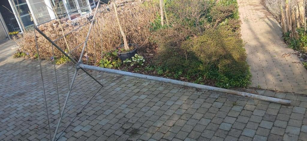 Steun planten houder in ijzer, zeer stevig, Tuin en Terras, Ophalen