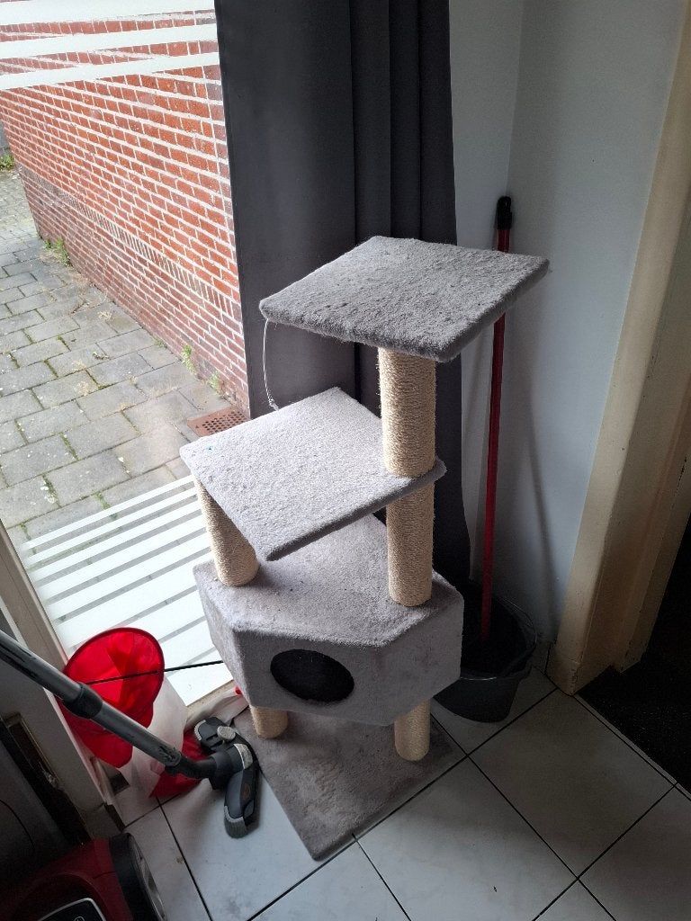 Katten paal, Ophalen, Gebruikt, Krabpaal