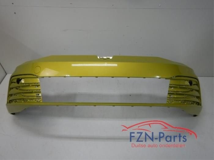 VW Golf 8 Voorbumper 6PDC Lime Yellow, Enlèvement ou Envoi, Utilisé, Avant, Pare-chocs