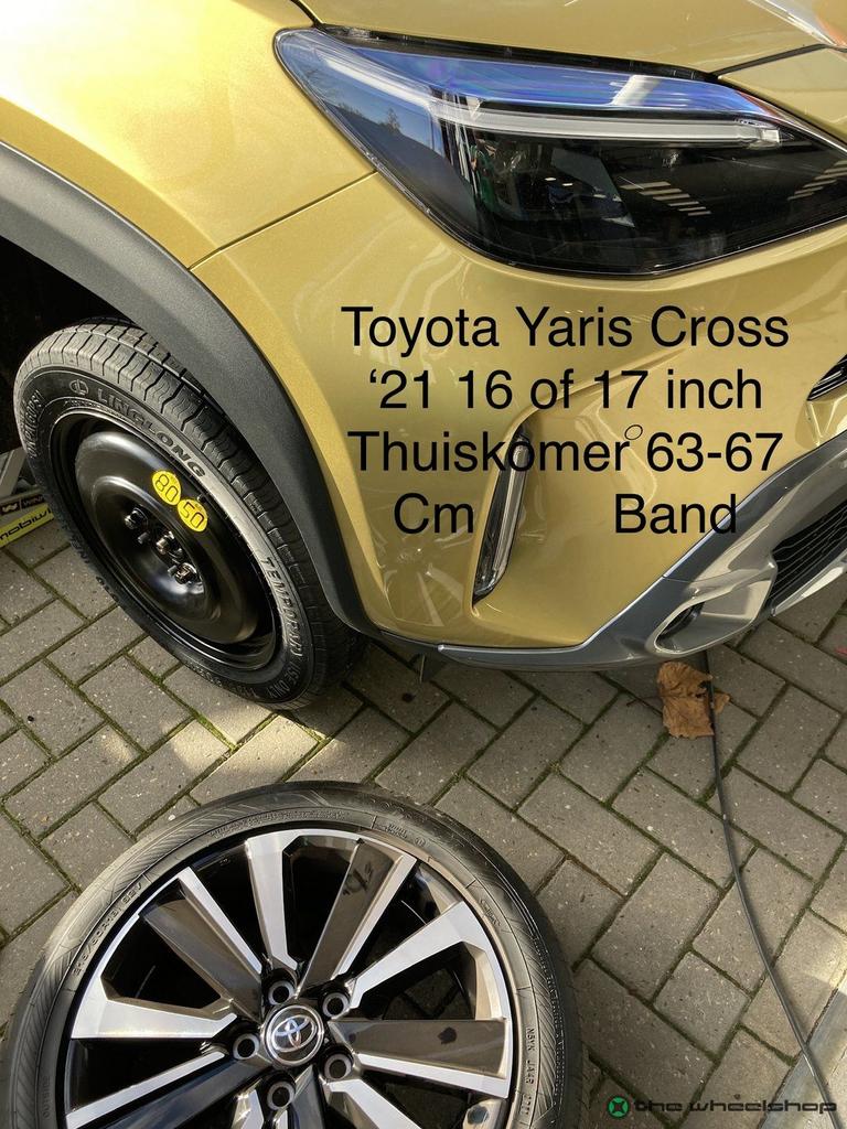 Reservewiel Thuiskomer Suzuki Swift 15" & Vitara S-Cross >17, Auto-onderdelen, Gebruikt, -, Banden en Velgen, Ophalen of Verzenden