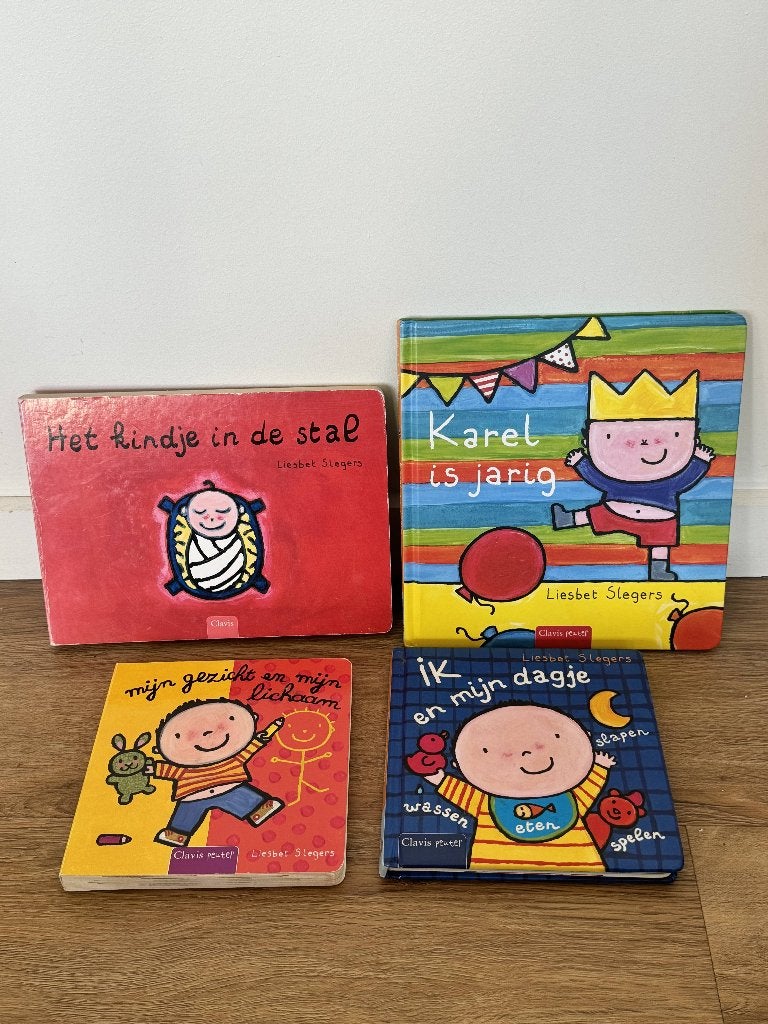 4 Boekjes Liesbet Slegers - Clavis Peuter, Ophalen of Verzenden, Zo goed als nieuw