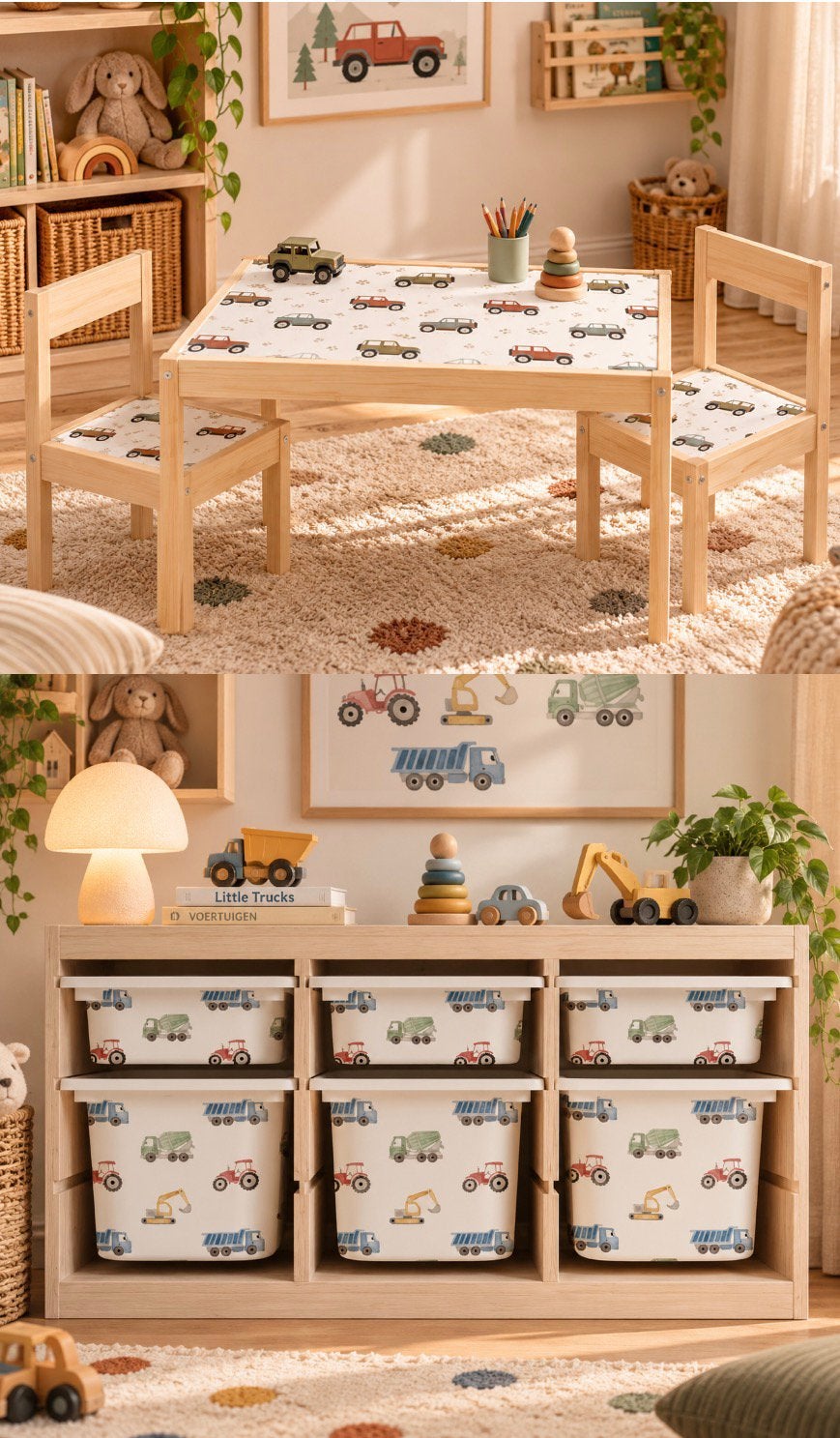 Ikea trofast en lätt decal stickers, Overige merken, Overige typen, Nieuw, Ophalen of Verzenden