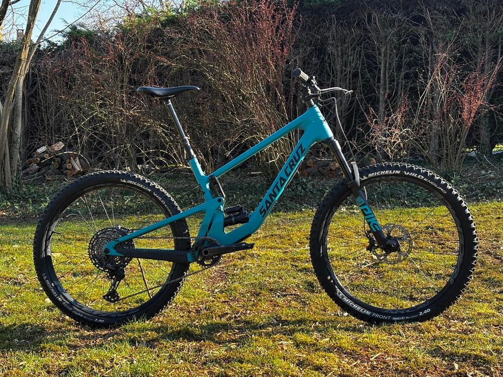 VTT Santa Cruz 5010 C XT taille L - Full Carbone, Vélos & Vélomoteurs, Vélos | VTT & Mountainbikes, Utilisé, VTT tout suspendu