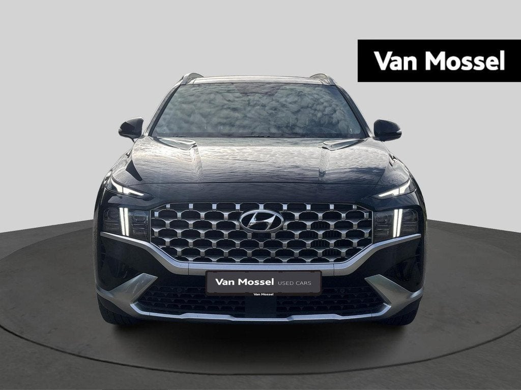 Hyundai Santa Fe 1.6 T-GDi Hybrid 4x4 Shine Aut., Autos, Hyundai, Entreprise, 1650 kg, Automatique, Tissu