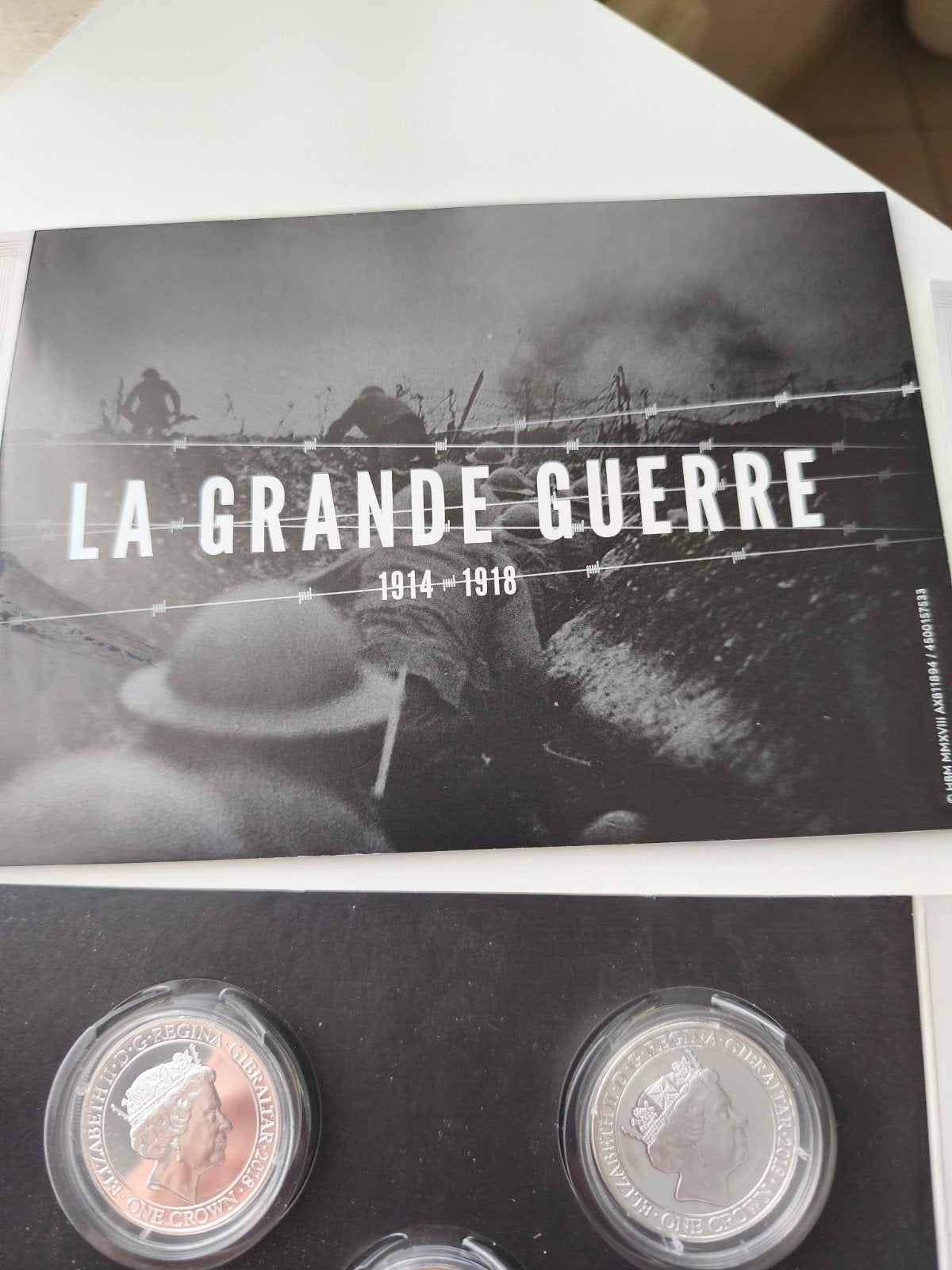 Collection pièces de la grande guerre, Enlèvement, Or