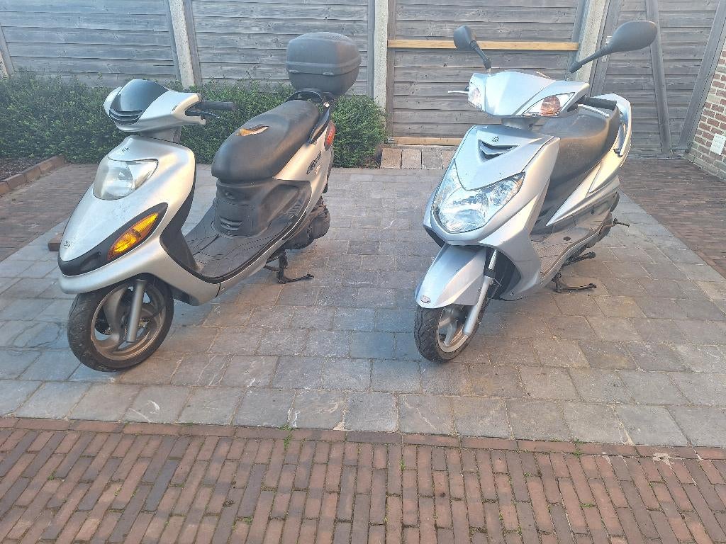 Yamaha scooter, Ophalen