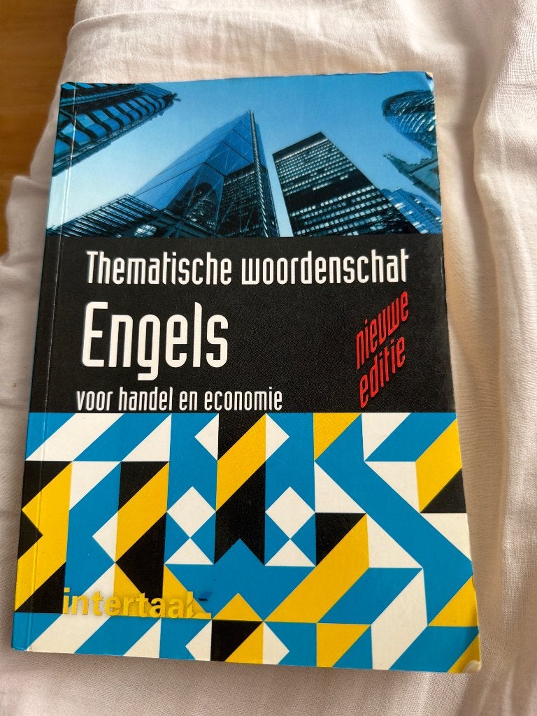 Engels woordenschatboek, Ophalen of Verzenden
