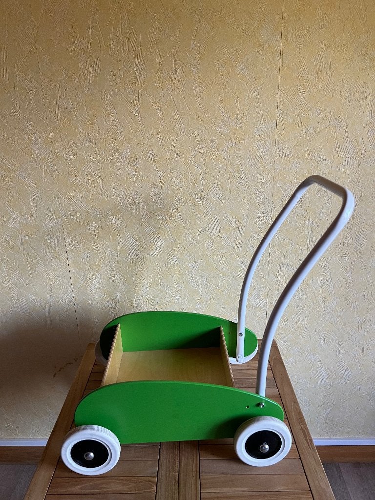 Loopwagentje IKEA, Ophalen, Zo goed als nieuw, Duw- of Trekspeelgoed