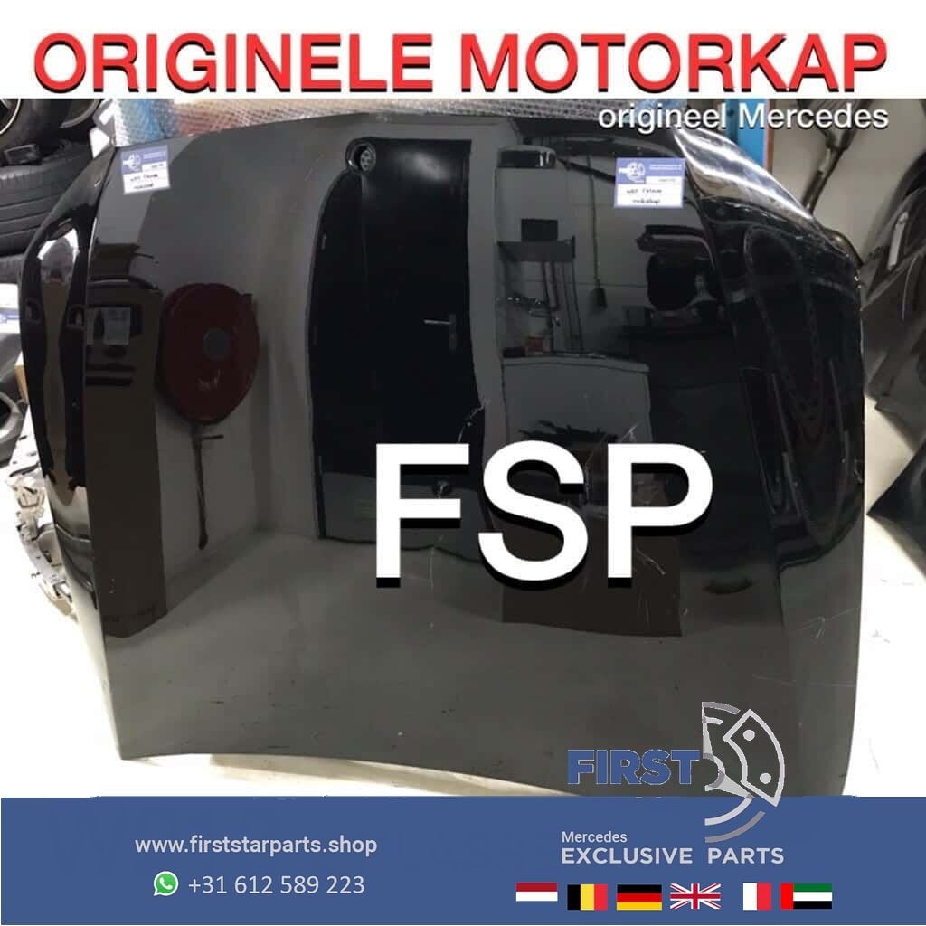 W213 S213 motorkap Mercedes E Klasse 2016-2021 zwart wit gri, Gebruikt, -, Voor, Ophalen of Verzenden