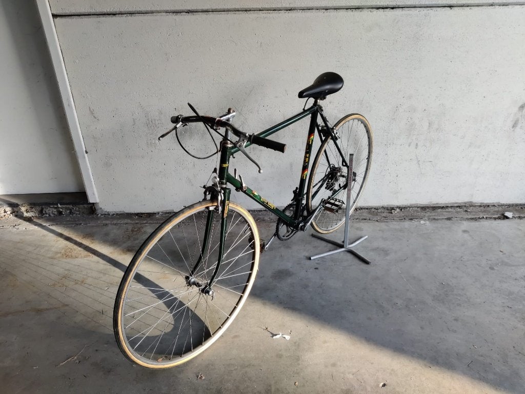 Vintage koersfiets recht stuur, Fietsen en Brommers, 28 inch, Gebruikt, 57 tot 61 cm, Ophalen