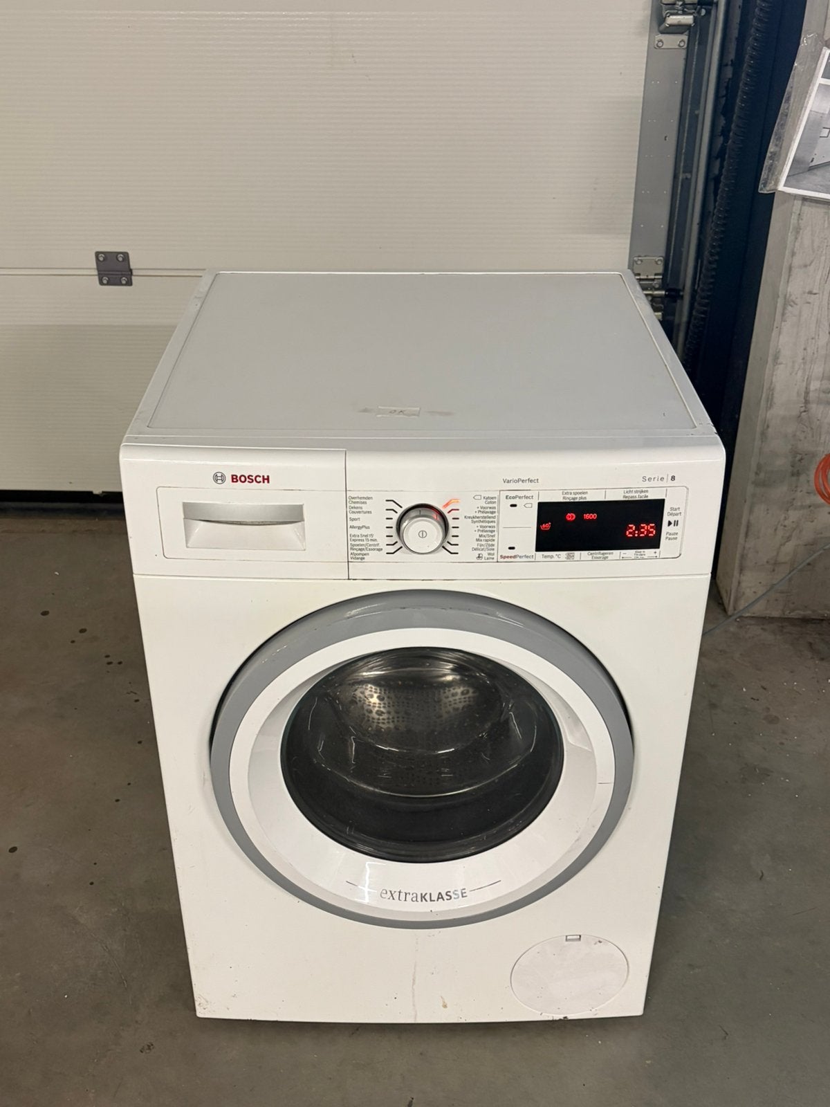 Bosch wasmachine 8kg series 8 zeer proper/levering mogelijk, Ophalen, 8 tot 10 kg, Energieklasse A of zuiniger, Voorlader