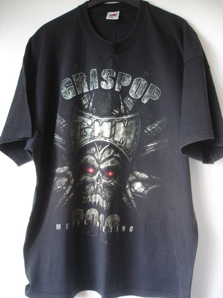 Graspop t shirt 2013, Kleding | Heren, T-shirts, Ophalen, Zwart, Overige maten, Gedragen