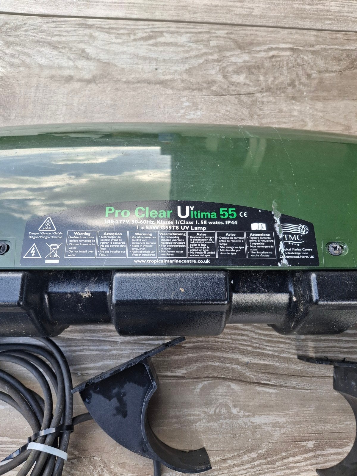 uv lamp pro clear ultima 55, Tuin en Terras, Ophalen, Gebruikt