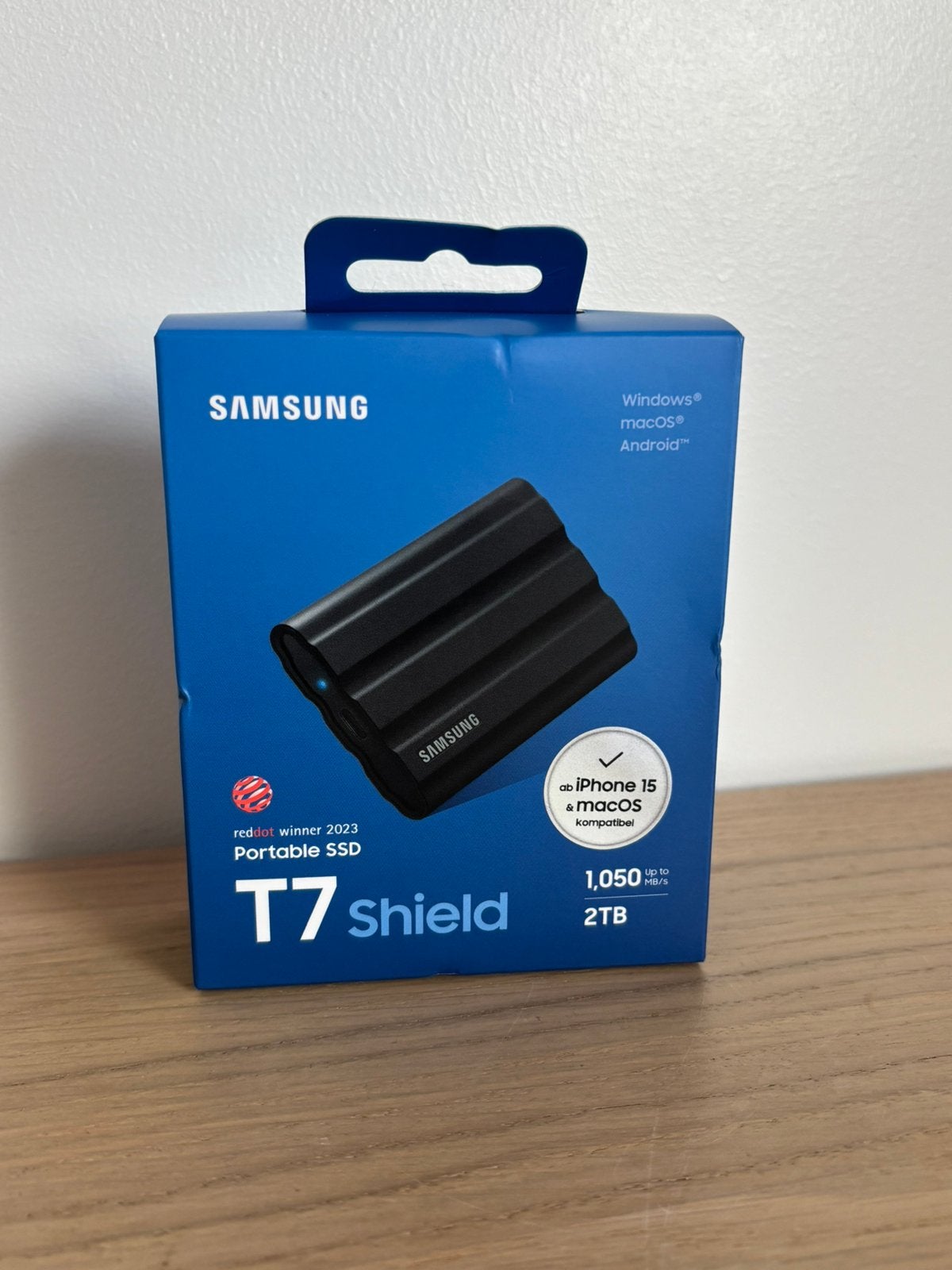 SSD Samsung T7 Shield de 2 To | Nouveau, Informatique & Logiciels, Disques durs, Enlèvement ou Envoi, Neuf, USB, SSD