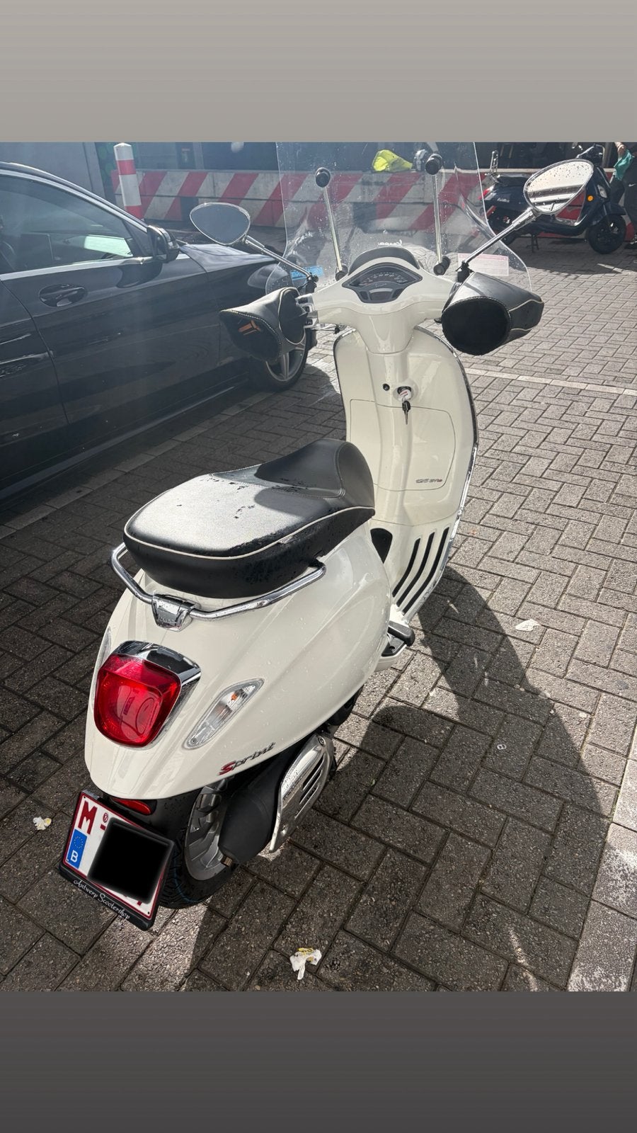 Vespa Sprint 125cc – Slechts 6.200 km – Zonder krassen!, Motos, ABS, Occasion, 125 cm³, Permis Moto A1 minimum