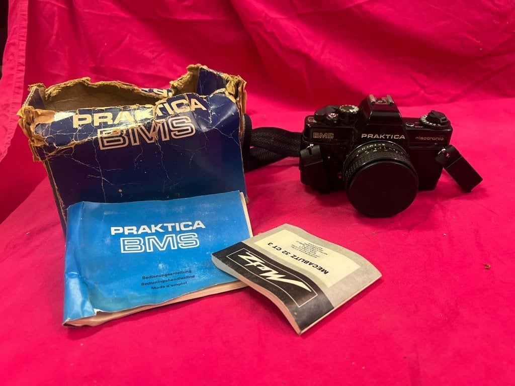 Appareil photo reflex argentique Praktica BM5., TV, Hi-fi & Vidéo, Enlèvement ou Envoi, Comme neuf, Reflex miroir, Autres Marques