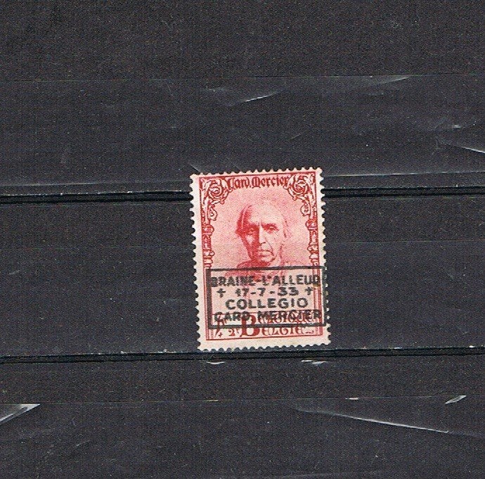 BELGIE: NR 374 D  POSTFRIS-KARDINAAL MERCIER-1933-KOOPJE!!, Ophalen of Verzenden, Postfris
