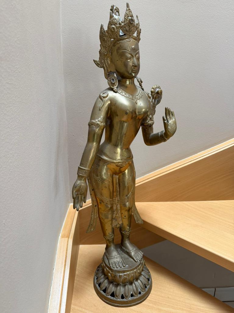 Bouddha Tara 78,5 cm, Maison & Meubles, Accessoires pour la Maison | Statues de Bouddha, Comme neuf, Enlèvement