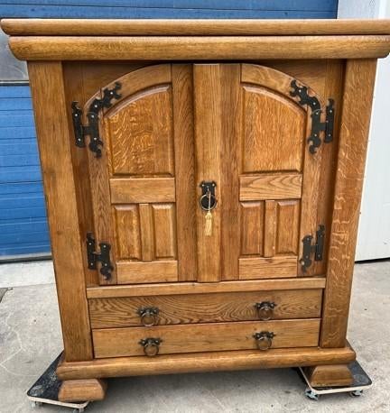 Armoire rustique en chêne, Enlèvement