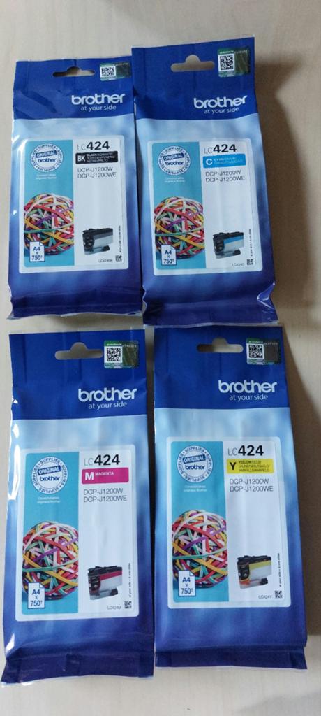 Brother LC 424 BK/C/Y/M, Computers en Software, Printerbenodigdheden, Ophalen
