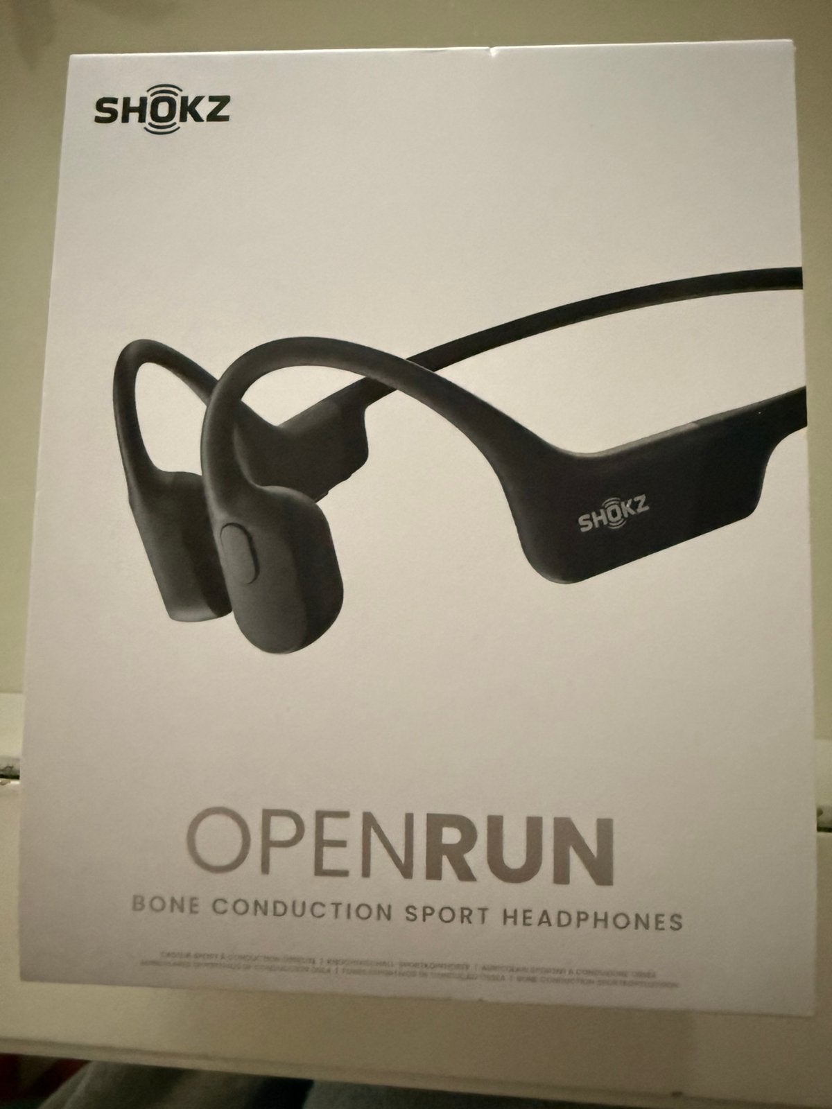 SHOKZ OpenRun S805, Zo goed als nieuw, Nog 1 jaar garantie, Audio, Tv en Foto, Ophalen, Bluetooth, Bone conduction, Shokz
