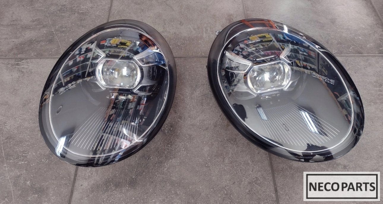 PORSCHE CARRERA 911 992 KOPLAMPEN SET 992941059F 992941060F, -, Porsche, Utilisé, -