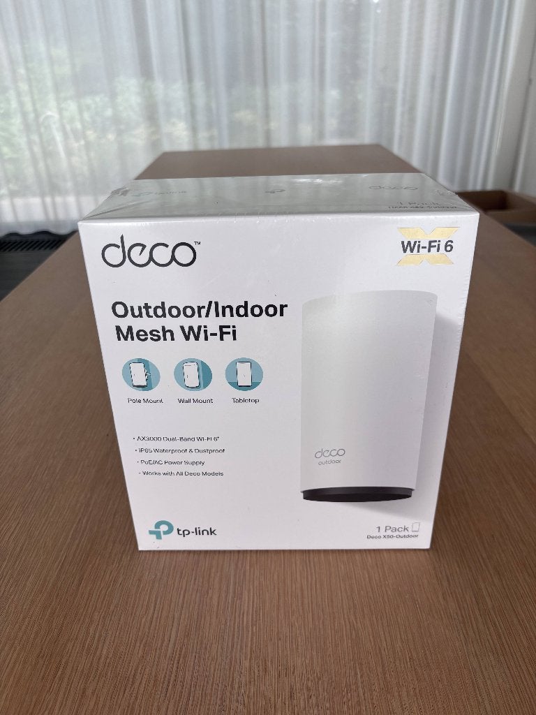 Wi-Fi versterker Outdoor TP-Link Deco X50, Computers en Software, WiFi-versterkers, Ophalen of Verzenden, Nieuw, TP-Link