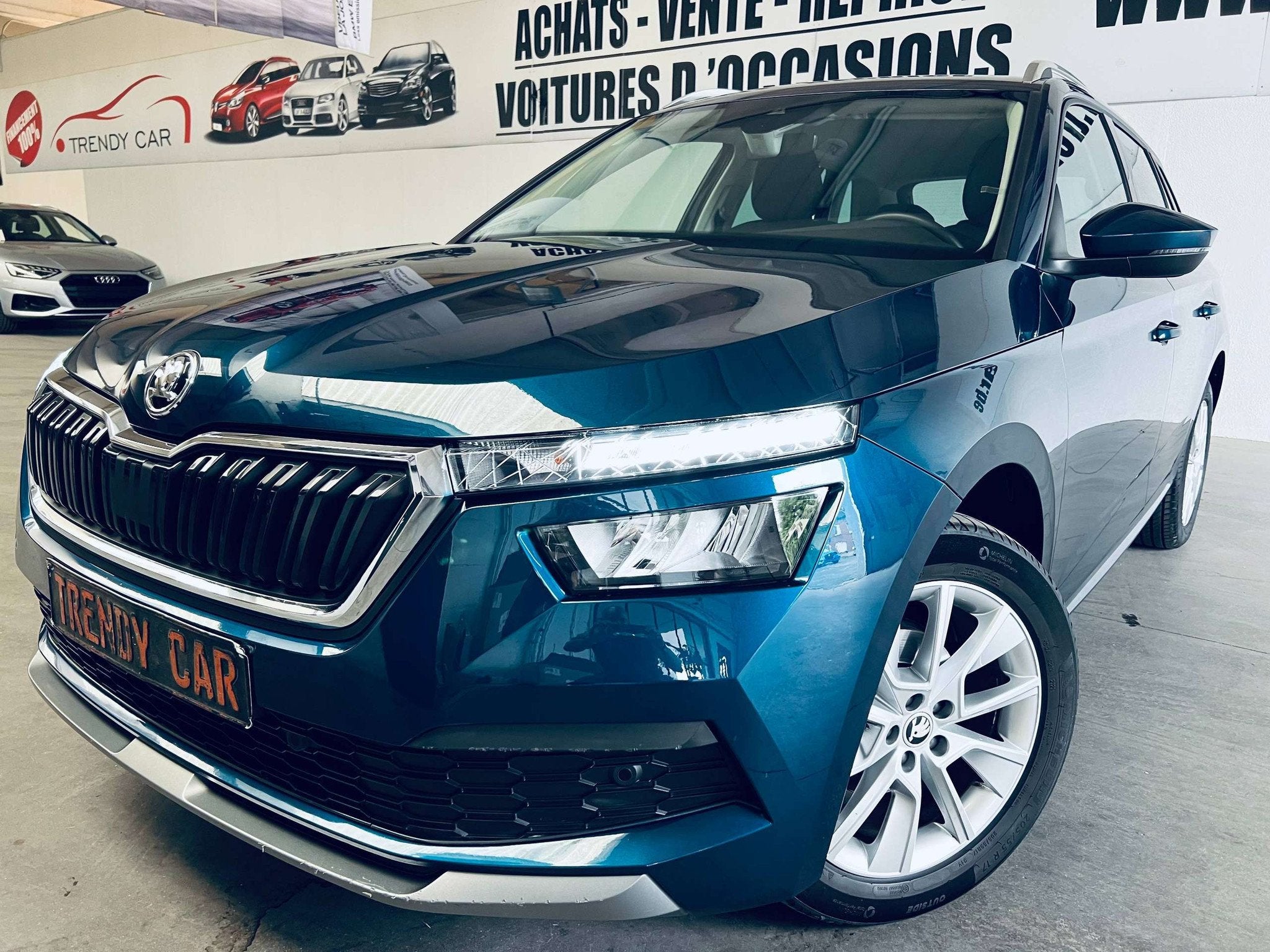 Skoda Kamiq 1.0 TSI Ambition+NAVI+TEL+CRUISE+CARNET+GARANTIE, Achat, Euro 6, Entreprise, Boîte manuelle