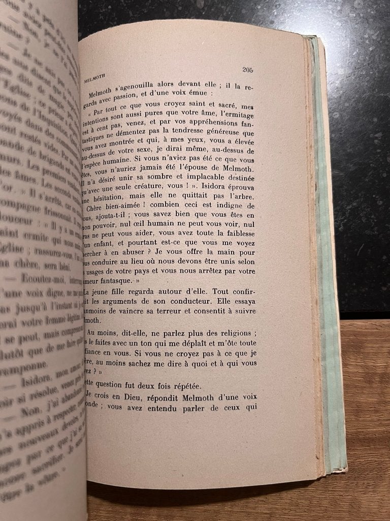 Les Lettres le Romantisme anglais, Enlèvement ou Envoi, Utilisé, Un auteur