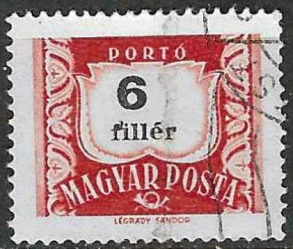 Hongarije 1958/1969 - Yvert 217ATX - Taxzegel (ST), Verzenden, Gestempeld